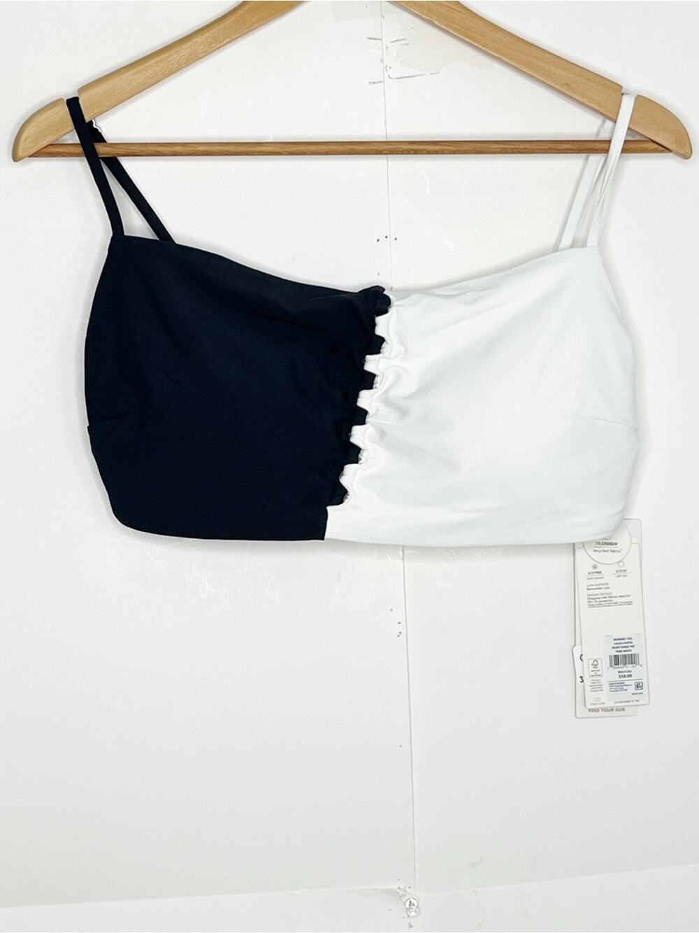 Calia Womens Loop Front Bikini Top Size XXL